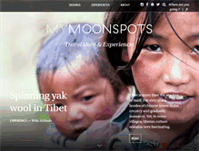 Tablet Screenshot of mymoonspots.com